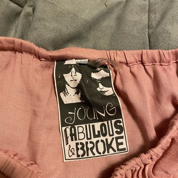 Women’s Size S Young fabulous and broke ombré top - Picture 2 of 3